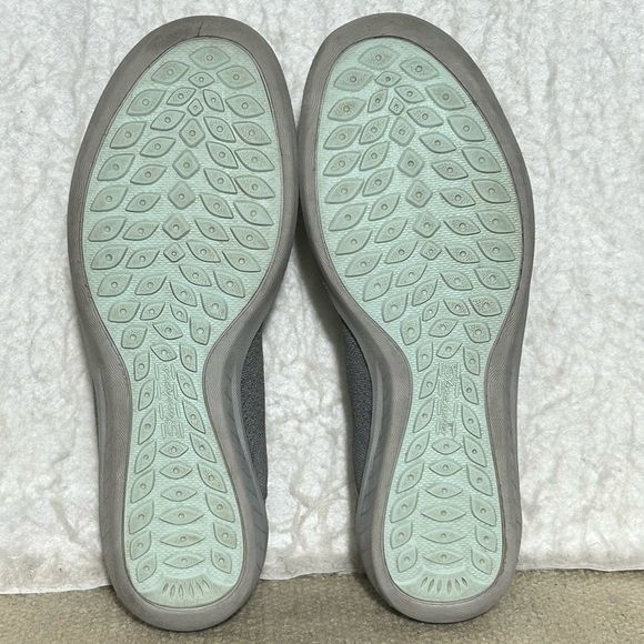 Skechers Womens Grey Newbury St Slip-Ins.Knit Memory Foam Sneakers Shoes SZ 7.5 - Picture 8 of 11